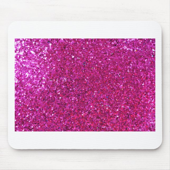 Tapis De Souris Parties scintillantes roses (Devant)