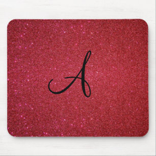 Tapis De Souris Parties scintillantes rouges
