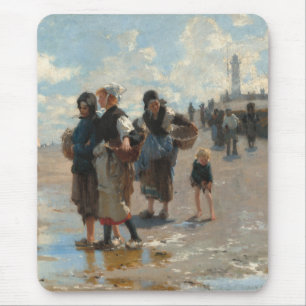 Tapis De Souris Partir à la pêche de John Singer Sargent
