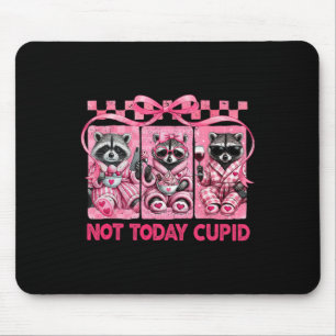 Tapis De Souris Pas aujourd'hui Cupidon Saint-Valentin Raton laveu