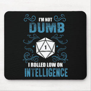 Tapis De Souris Pas Bête - Joueur De Rpg À Faible Intelligence De