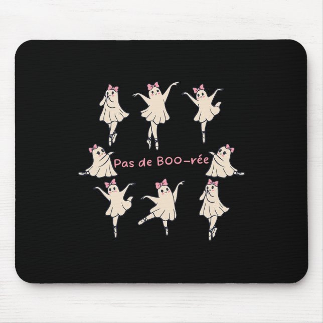 Tapis De Souris Pas De Boo-rée Design (Devant)