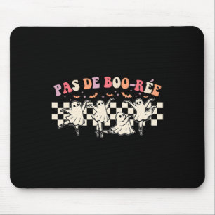 Tapis De Souris Pas De Boo-rée Ghost Ballet Dancer Halloween Danci