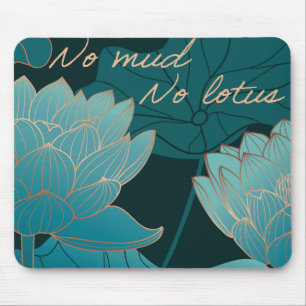Tapis De Souris Pas De Boue, Pas De Panier De Souris Lotus