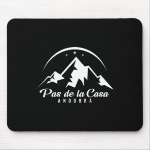 Tapis De Souris Pas De La Casa Andorre Station De Ski Ski Snowboar