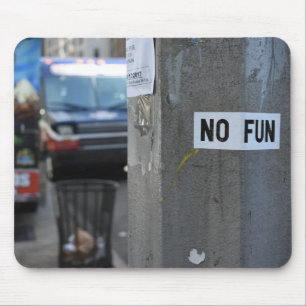 Tapis De Souris PAS DE PLAISIR Pole Graffiti Photographie urbaine