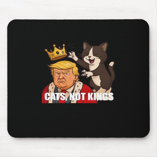 Tapis De Souris Pas de rois Anti Chats Drôle Style Classique (Devant)