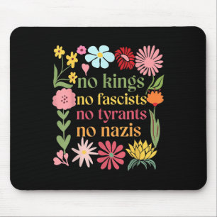 Tapis De Souris Pas de rois en Amérique Pas de fascistes Nous le p