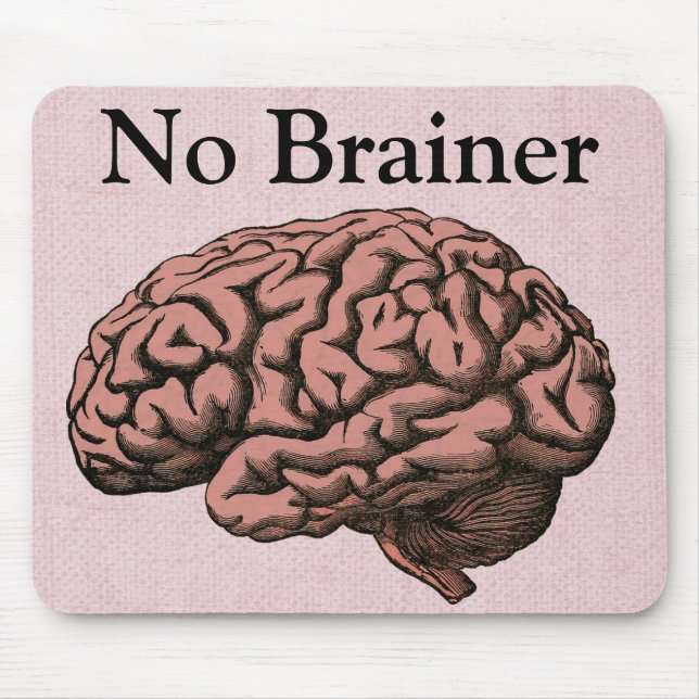 Tapis De Souris Pas de souris de cerveau (Devant)