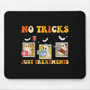Tapis De Souris Pas de Tours Juste S Drôle Halloween Fantôme Allai