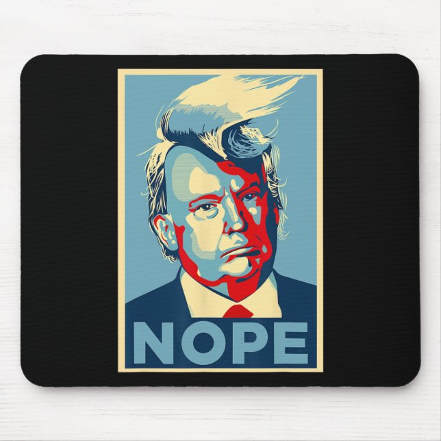 Tapis De Souris Pas encore drôle Trump 2024  (Devant)