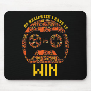 Tapis De Souris Pas Halloween Je Dois Gagner Vintage Video Game Co