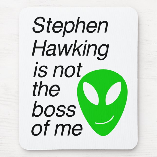 Tapis De Souris Pas le patron de moi (Devant)