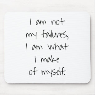 Tapis De Souris Pas mes échecs Pad de souris