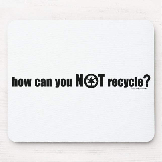 Tapis De Souris Pas recycler ? (Devant)