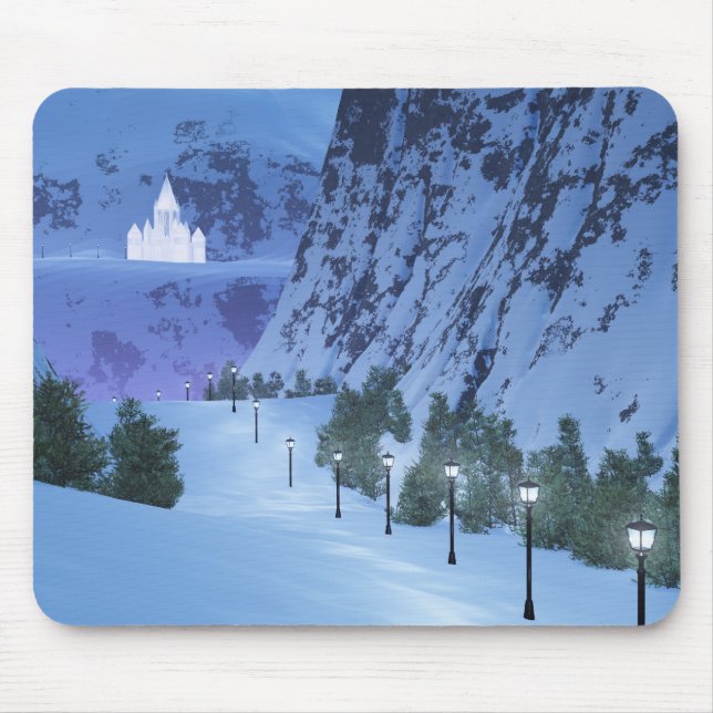 Tapis De Souris Passe de lumière Mousepad (Devant)