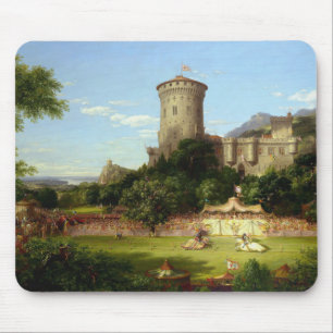 Tapis De Souris Passé glorieux (Joust médiéval) (Art Historique)