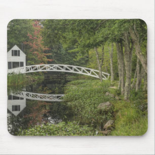 Tapis De Souris Passerelle blanche, Somesville, Mont Desert