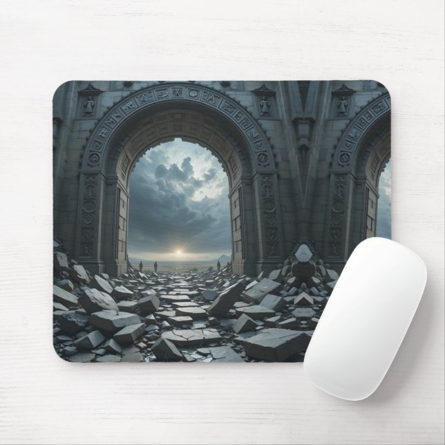 Tapis De Souris Passerelle domestique endommagée (Avec souris)