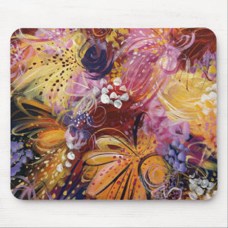Tapis De Souris Passez brillant Souris Florale Pad 4