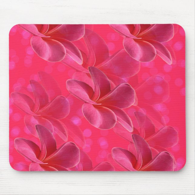 Tapis De Souris Passion Frangipani rose, (Devant)
