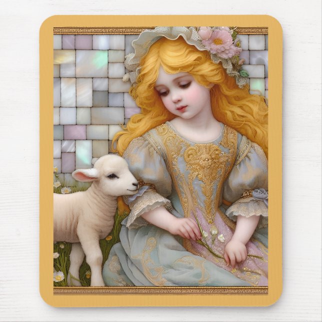 Tapis De Souris ~ Pastel Girl Piglet ~ Mousepad (Devant)