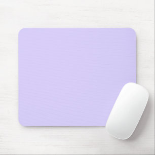 Tapis De Souris Pastel Lilac couleur solide Classique Élégant