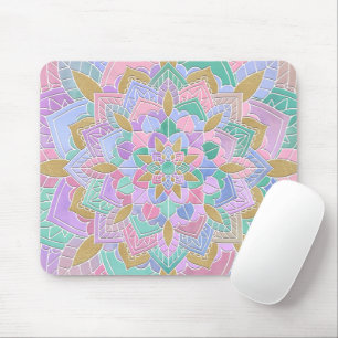 Tapis De Souris Pastel Mandala