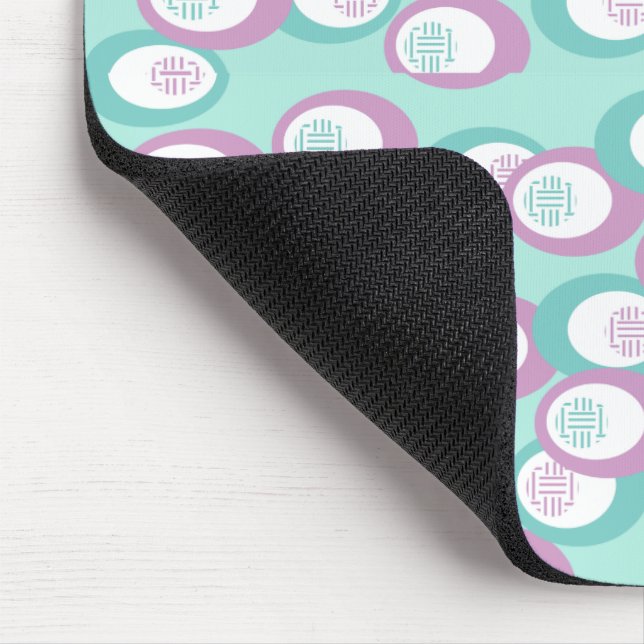 Tapis De Souris Pastel Ovals (Coin)