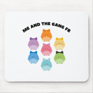 Tapis De Souris Pastel Pâques Funny Hommes mème mignonne Ba