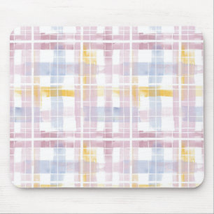 Tapis De Souris Pastel plaid