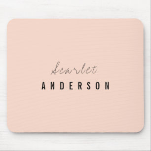 Tapis De Souris Pastel simple et moderne