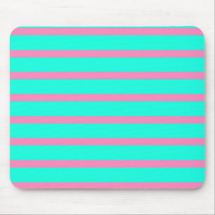 Tapis De Souris Pastel Turquoise Bleu Vert Et Rose