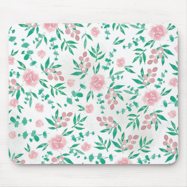 Tapis De Souris Pastels Rose de la Liberté (Devant)