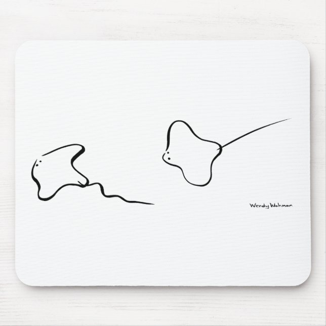 Tapis De Souris Pastenagues (Devant)