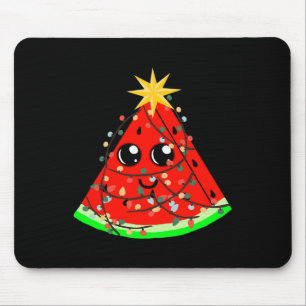 Tapis De Souris Pastèque Fruit Hawaïen Noël d'été Noël En