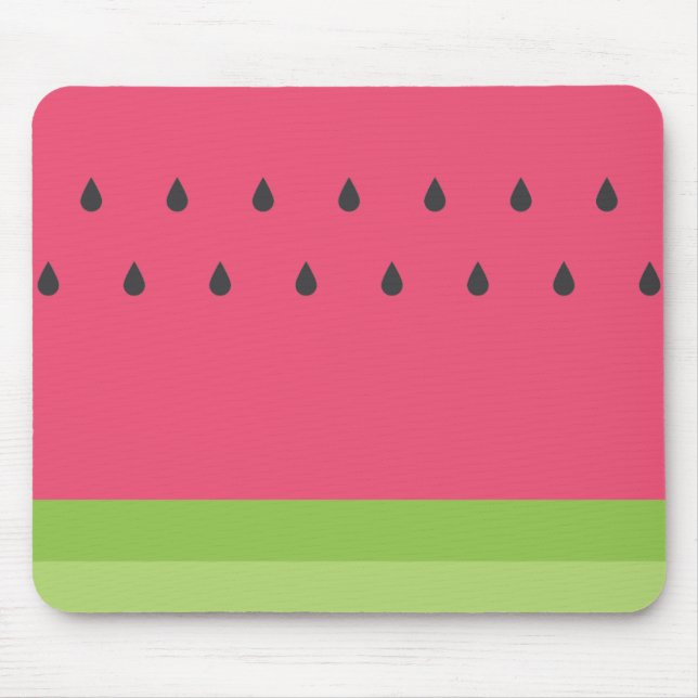 Tapis De Souris Pastèque Mousepad d'été (Devant)