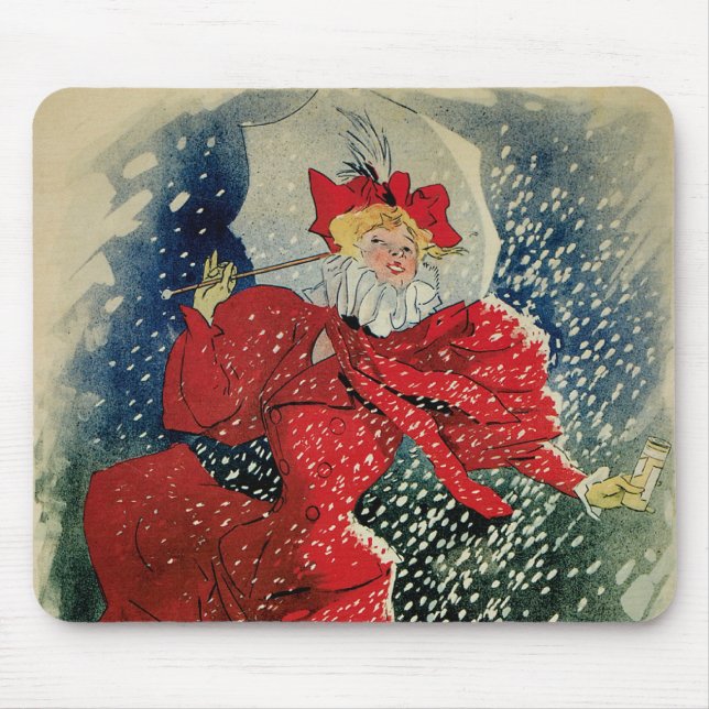 Tapis De Souris Pastilles Geraudel contre la toux Art Nouveau vint (Devant)