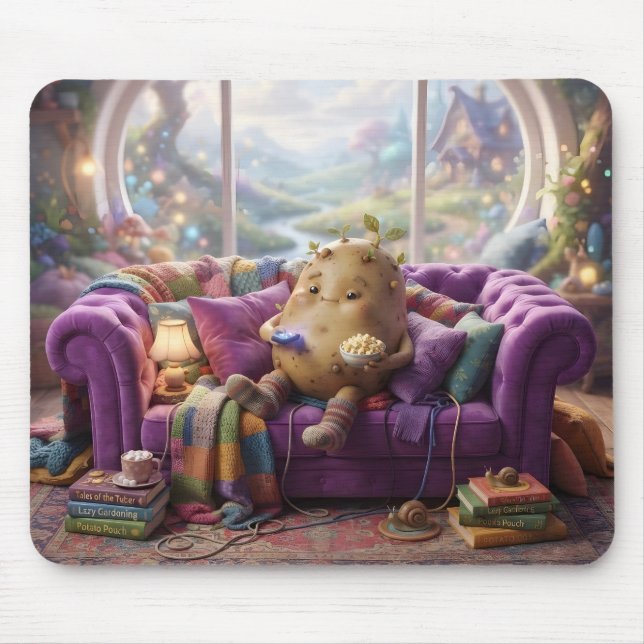 Tapis De Souris Patate de canapé (Devant)
