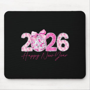 Tapis De Souris Patch boule disco Nouvel An 2026 heureux
