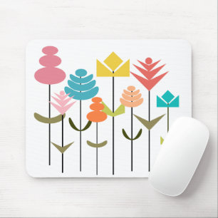 Tapis De Souris Patch de fleurs