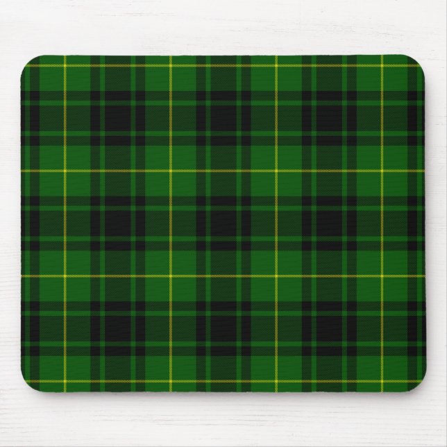 Tapis De Souris Pâte verte de tartan MacArthur (Devant)