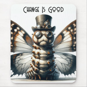 Tapis De Souris Paterpillar Steampunk