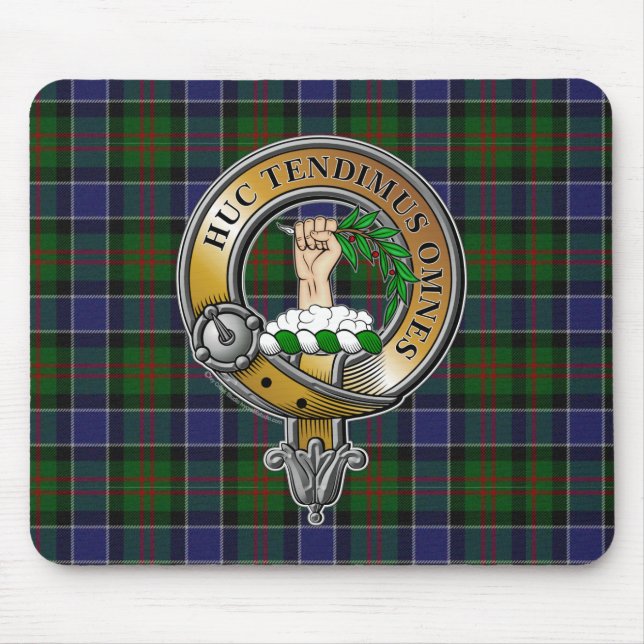 Tapis De Souris Paterson Tartan & Badge (Devant)