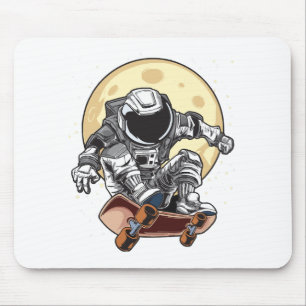 Tapis De Souris Patin Astronaute