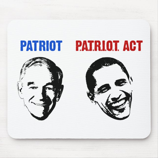 Tapis De Souris Patriote/Patriot Act (Devant)