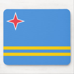 Tapis De Souris Patriotic Aruba Flag