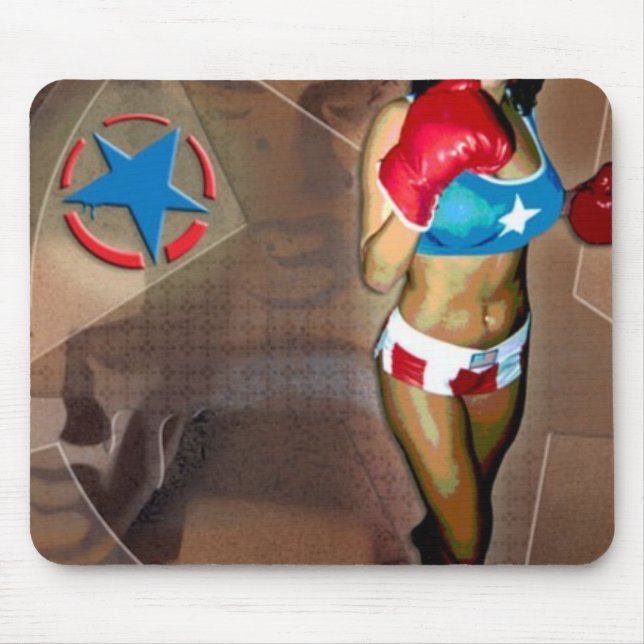 Tapis de souris patriotique (Devant)