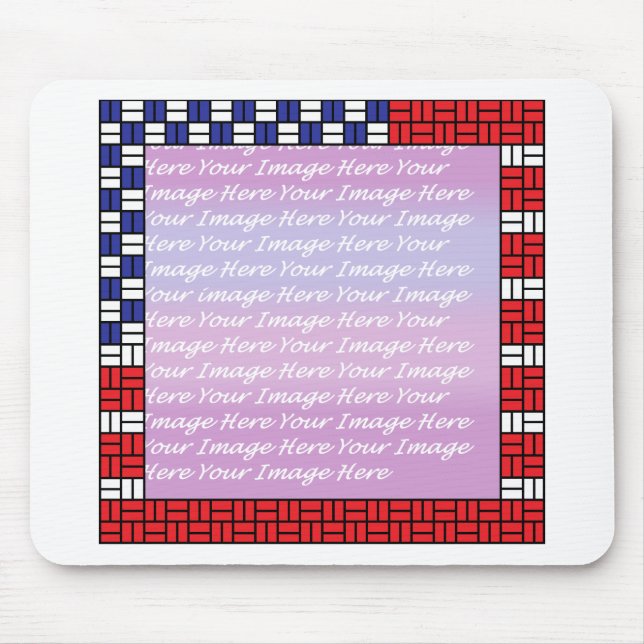 Tapis De Souris Patriotique (Devant)