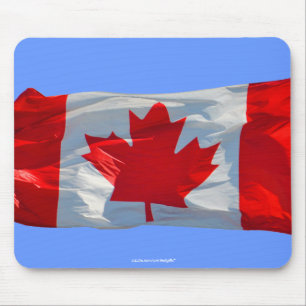 Tapis De Souris Patriotique canadien des DRAPEAUX Mousepad